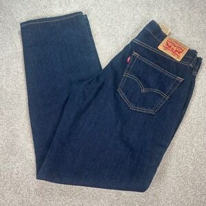 Levi's 550 Relaxed Fit Jeans Mens W32 L32 Dark Wash Denim New‎ with Tags Cowboy